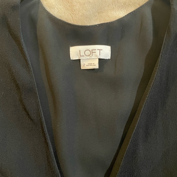 LOFT Romper Tie Front - Picture 2 of 5